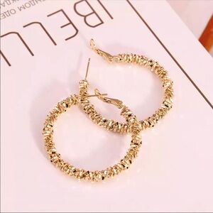 Elegant Gold Hoop Earrings